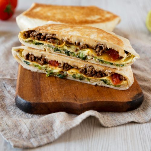Panino formaggio e carne